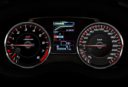 Sport Gauges with LCD Display