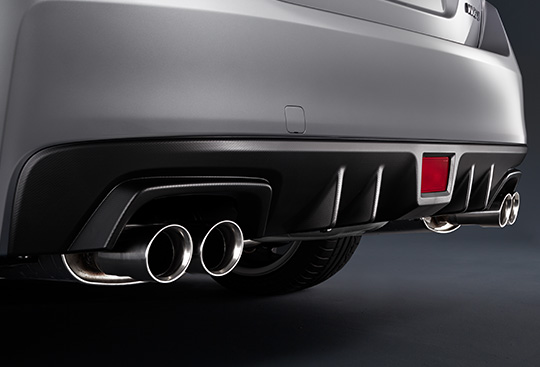 Rear Diffuser and Twin Dual Tail Muffler