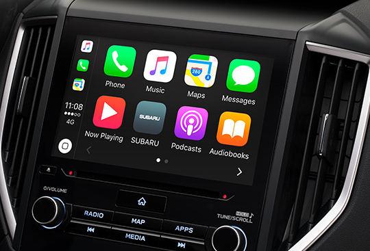 Apple CarPlay <sup>*1</sup> and Android Auto <sup>*2</sup>
