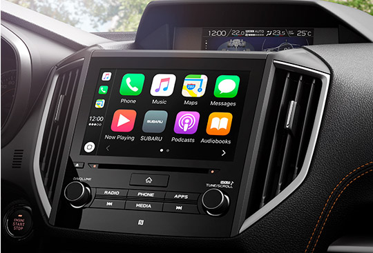 Apple CarPlay<sup>*1</sup> and Android Auto<sup>*2</sup>