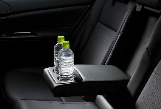 Rear Seat Armrest with Cup Holders